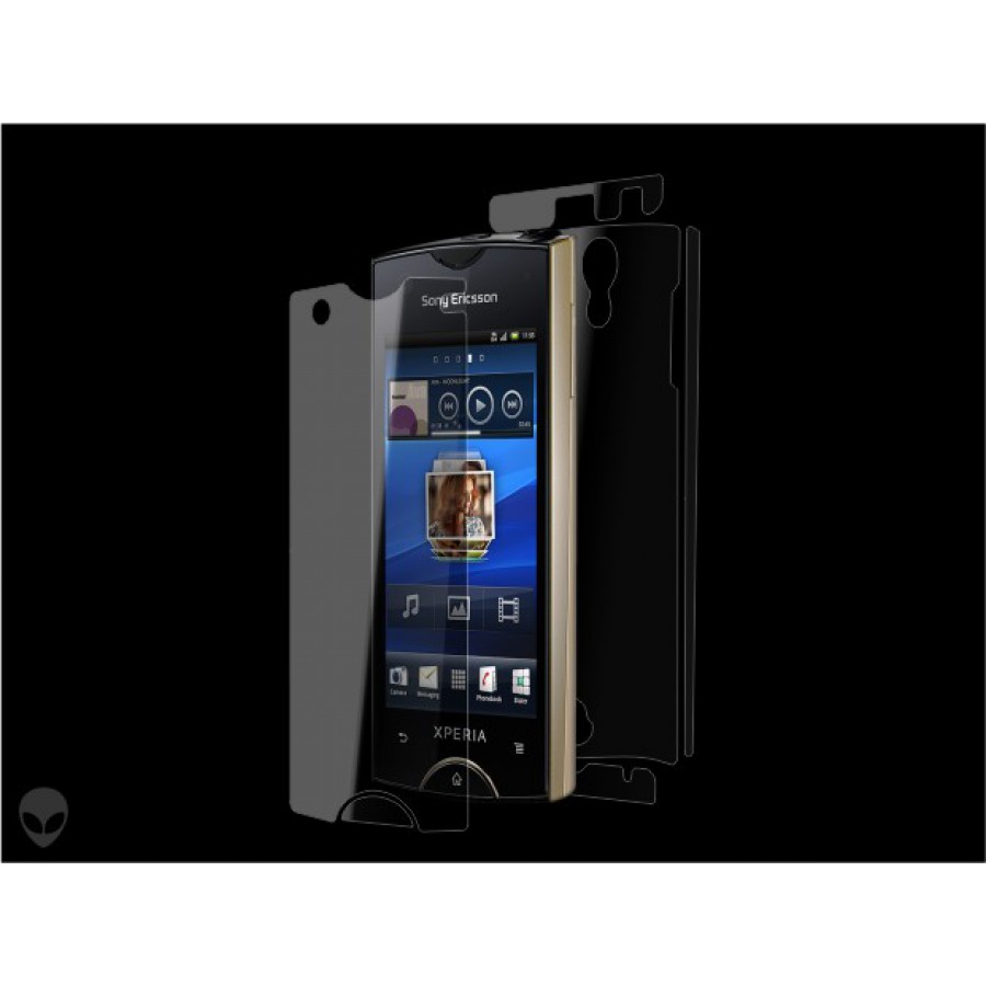 Sony Ericsson Xperia Ray folie protectie Alien Surface