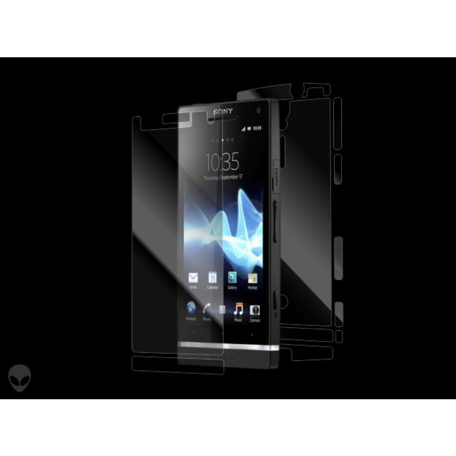 Sony Xperia Miro folie protectie Alien Surface