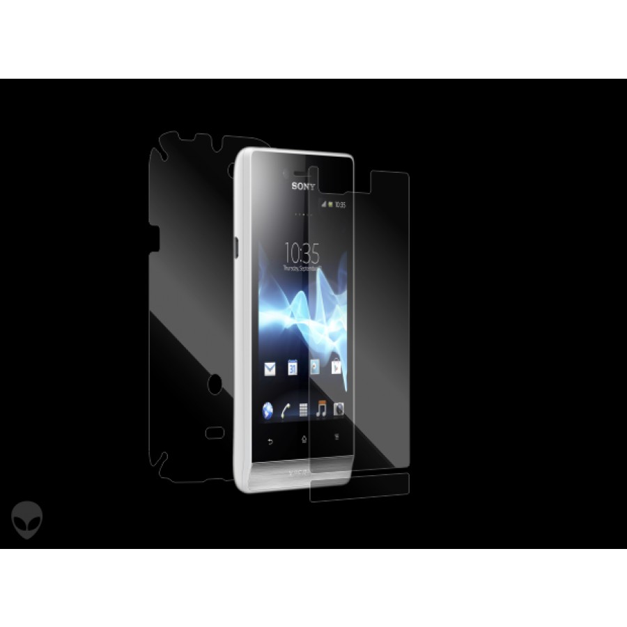 Sony Xperia Miro folie protectie Alien Surface Alege acoperirea telefoaneEcran spate laterale