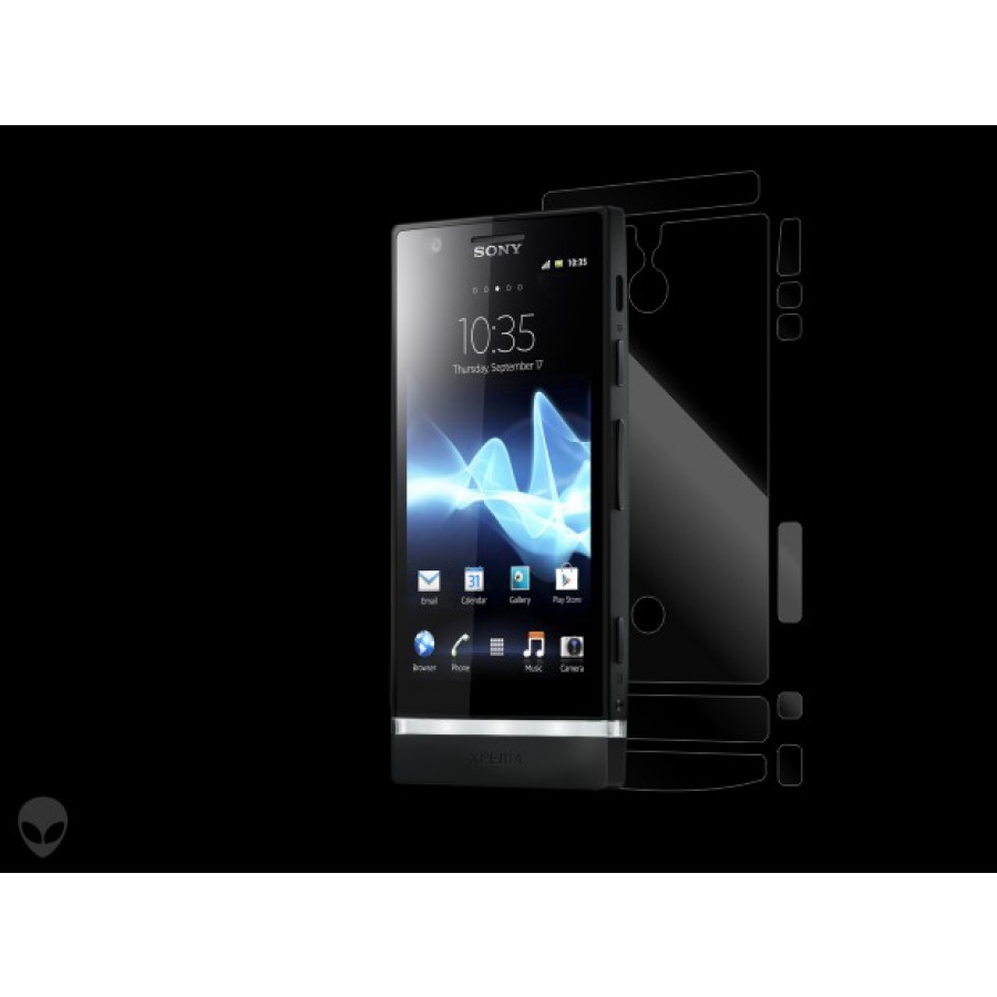 Sony Xperia P folie protectie Alien Surface Alege acoperirea telefoaneSpate laterale