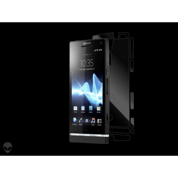Sony Xperia SL folie protectie Alien Surface Alege acoperirea telefoaneSpate laterale