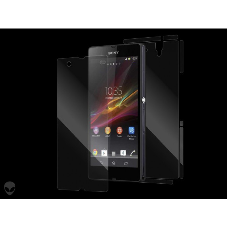 Sony Xperia Z folie protectie Alien Surface