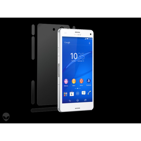 Sony Xperia Z3 Compact folie protectie Alien Surface Alege acoperirea telefoaneSpate laterale