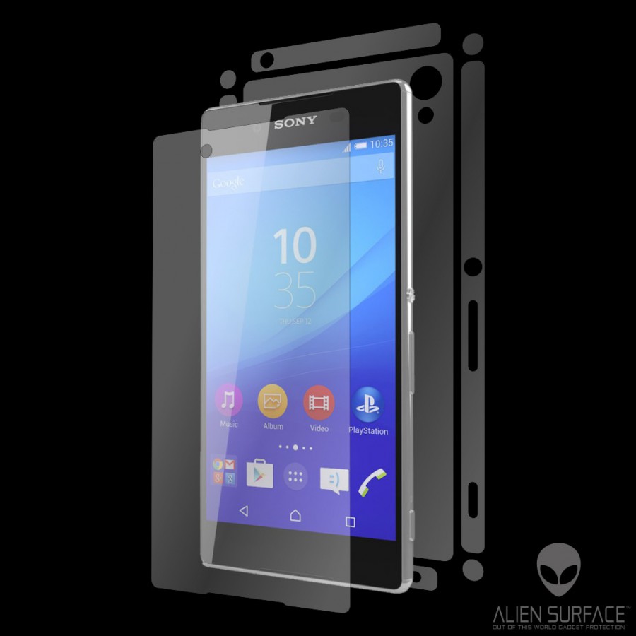 Sony Xperia Z4 Z3 E6553 Z3 E6533 Dual folie protectie Alien Surface