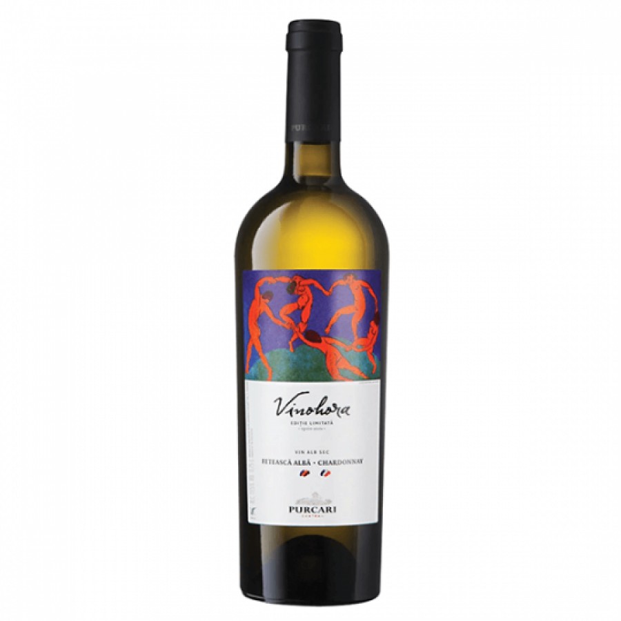 Vin alb sec Vinohora Feteasca Alba si Chardonnay