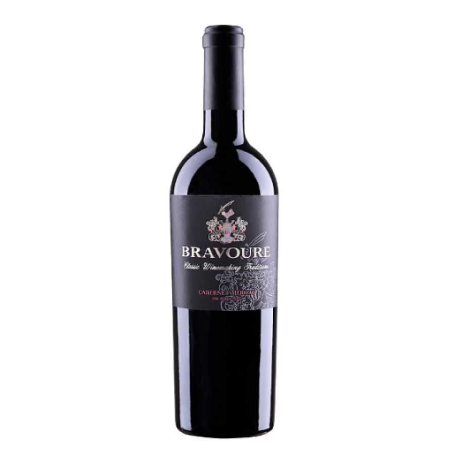 Vin rosu sec Chateau Cristi Bravoure CabernetMerlot