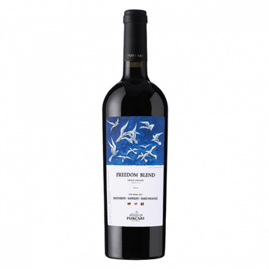 Vin rosu sec Purcari Freedom Blend