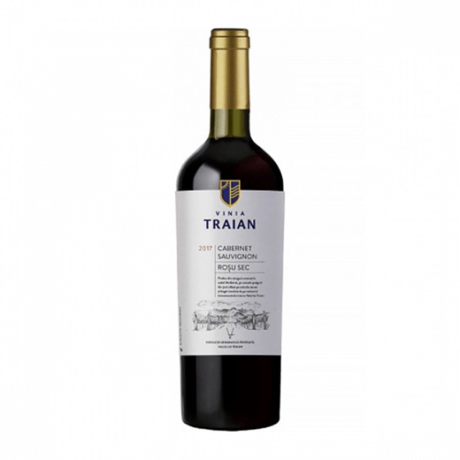 Vin rosu sec Vinia Traian Cabernet Sauvignon 0.75L