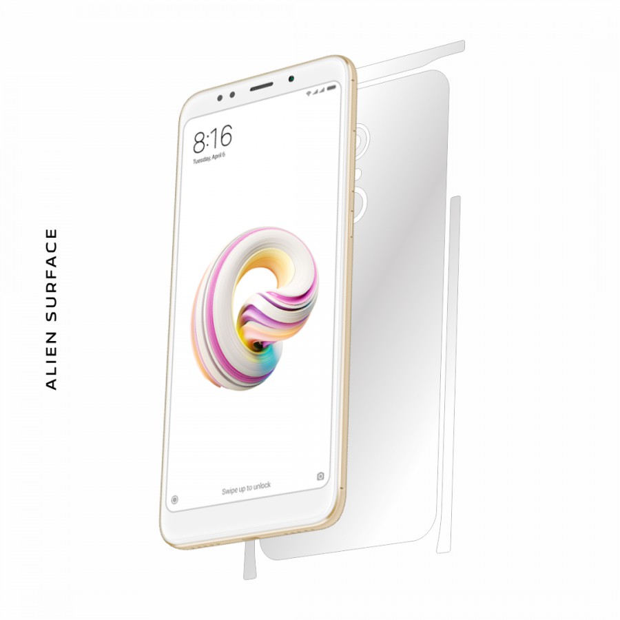 Xiaomi Mi 5S Plus folie protectie Alien Surface Alege acoperirea telefoaneSpate laterale Precomanda