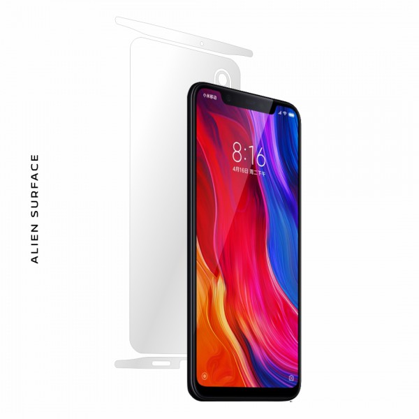 Xiaomi Mi 8 Explorer folie protectie Alien Surface Alege acoperirea telefoaneSpate laterale