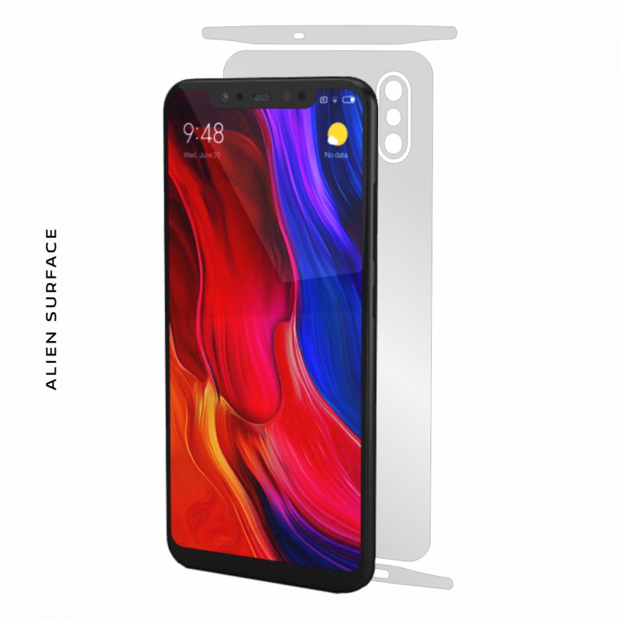 Xiaomi Mi 8 folie protectie Alien Surface Alege acoperirea telefoaneSpate laterale