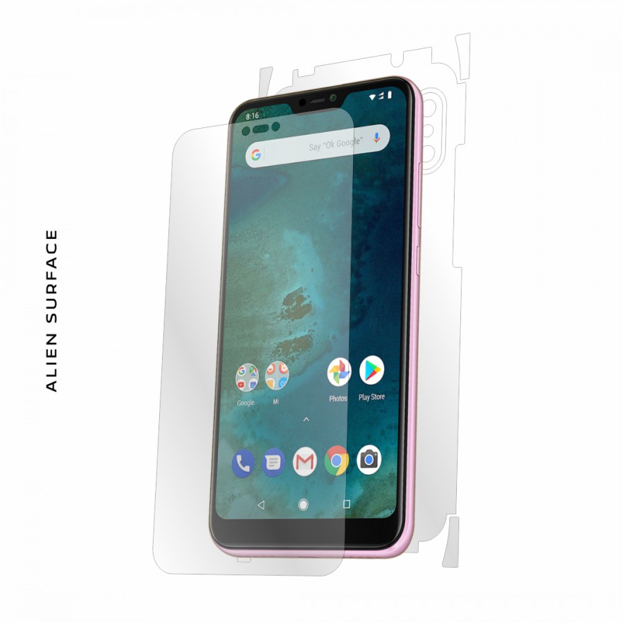 Xiaomi Mi A2 Lite folie protectie Alien Surface Alege acoperirea telefoaneEcran spate laterale