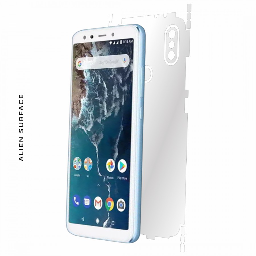 Xiaomi Mi A2 folie protectie Alien Surface Alege acoperirea telefoaneSpate laterale