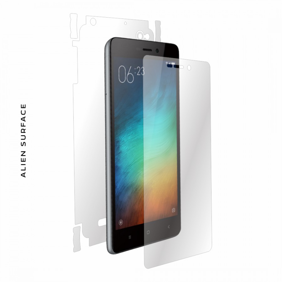 Xiaomi Redmi 3S folie protectie Alien Surface Alege acoperirea telefoaneEcran spate laterale