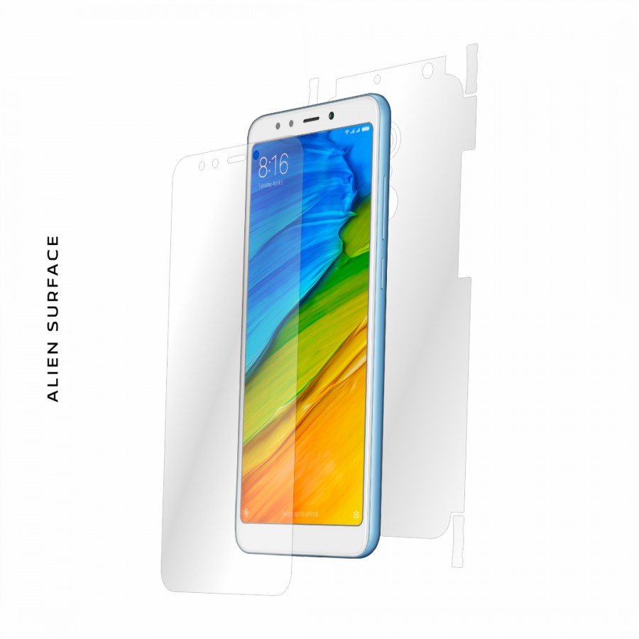 Xiaomi Redmi 5 folie protectie Alien Surface Alege acoperirea telefoaneEcran spate laterale Precomanda