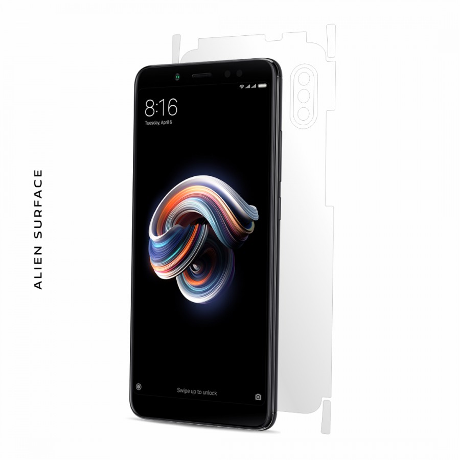 Xiaomi Redmi Note 5 folie protectie Alien Surface Alege acoperirea telefoaneSpate laterale