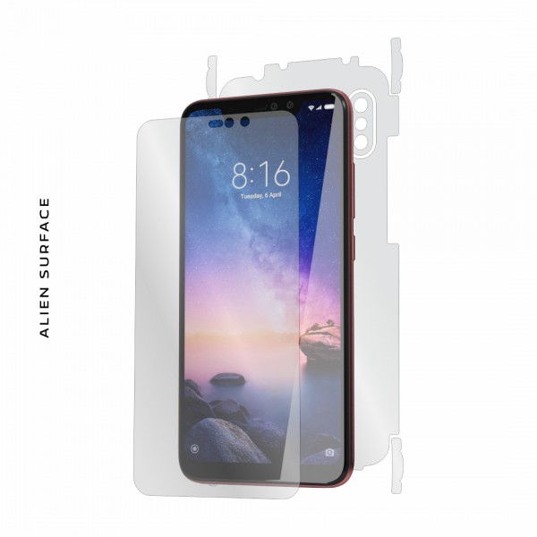 Xiaomi Redmi Note 6 Pro folie protectie Alien Surface Alege acoperirea telefoaneEcran spate laterale Precomanda