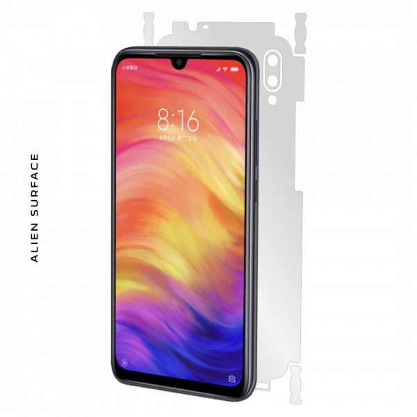 Xiaomi Redmi Note 7S folie protectie Alien Surface Alege acoperirea telefoaneFara kit Spate laterale