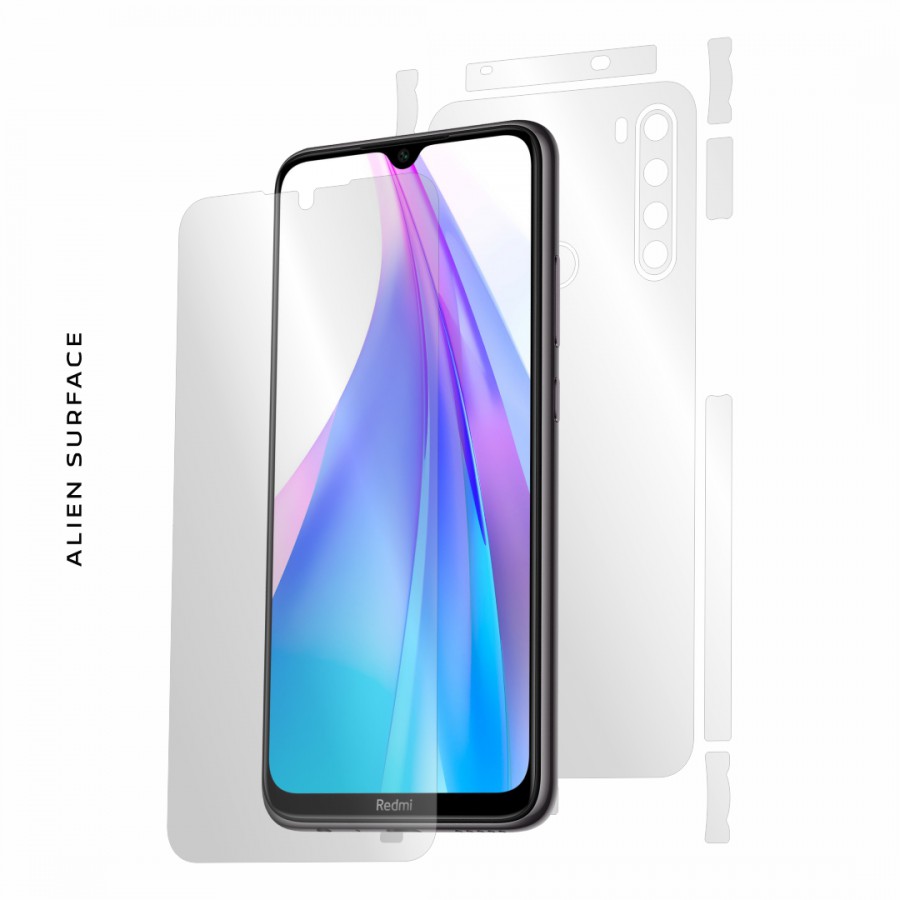 Xiaomi Redmi Note 8T folie protectie Alien Surface Alege acoperirea telefoaneEcran spate laterale