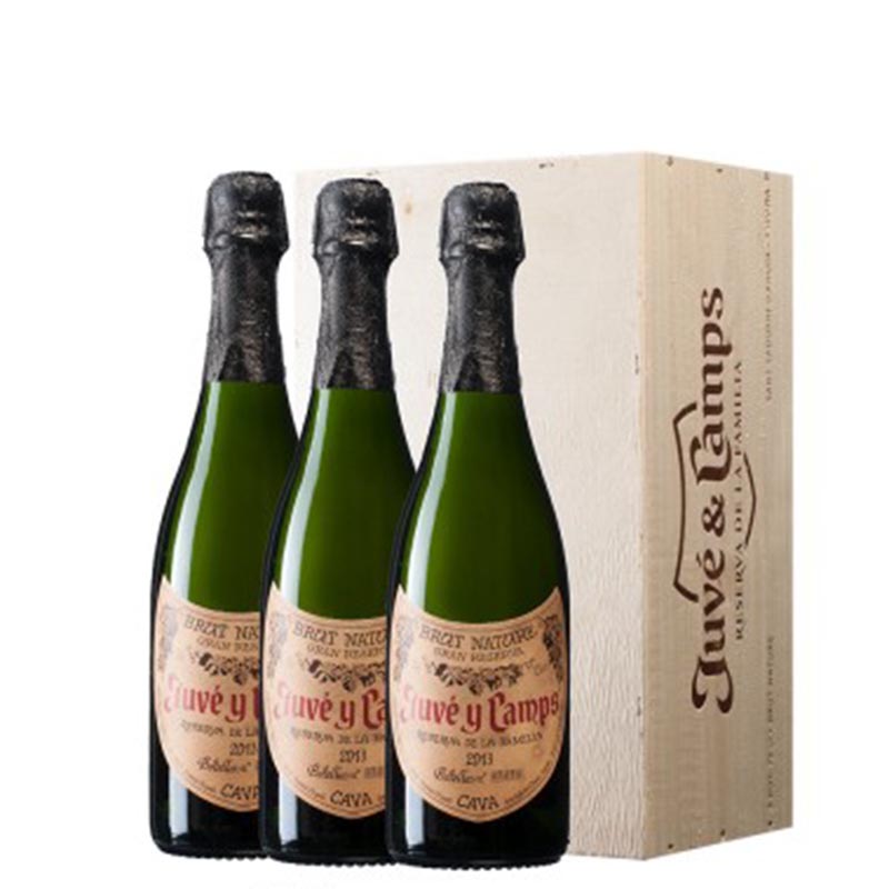 JuveCamps Cava Gran Reserva Brut Nature Reserva de la Familia 1