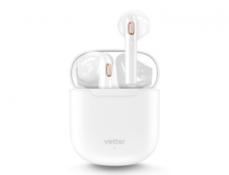 Casti audio wireless Vetter SoundTouch Bluetooth 5.0 In Ear Headset White